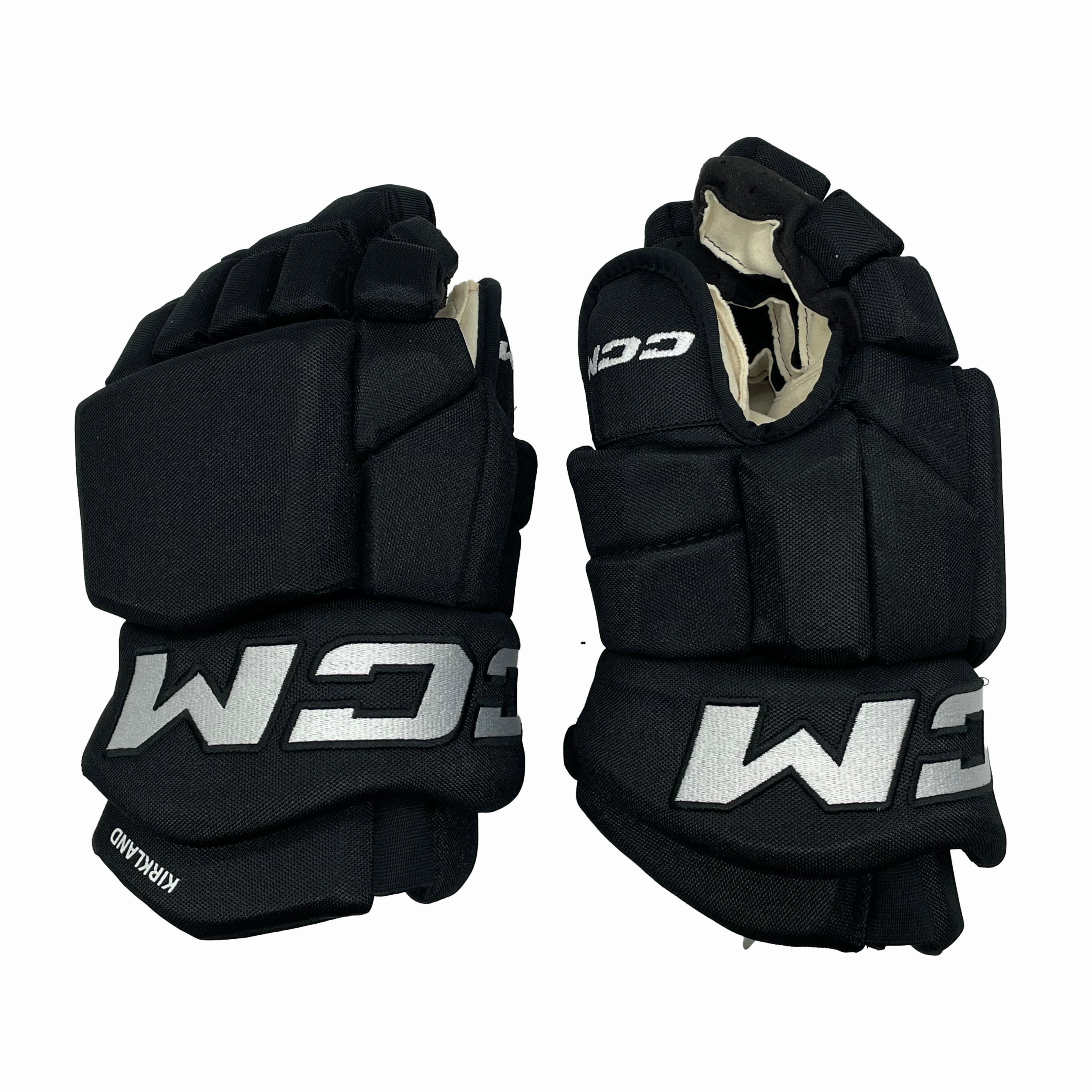 CCM HGTKPP - NHL Pro Stock Glove - Justin Kirkland (Black)